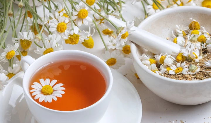 Kamistad mit Kamille